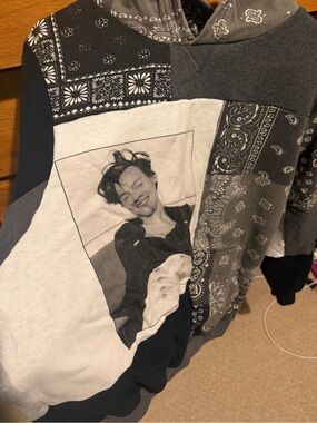 Harry Styles reworked hoodie